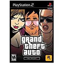PS2: GRAND THEFT AUTO - THE TRILOGY (3-DISC BOX SET) (GTA) (COMPLETE)